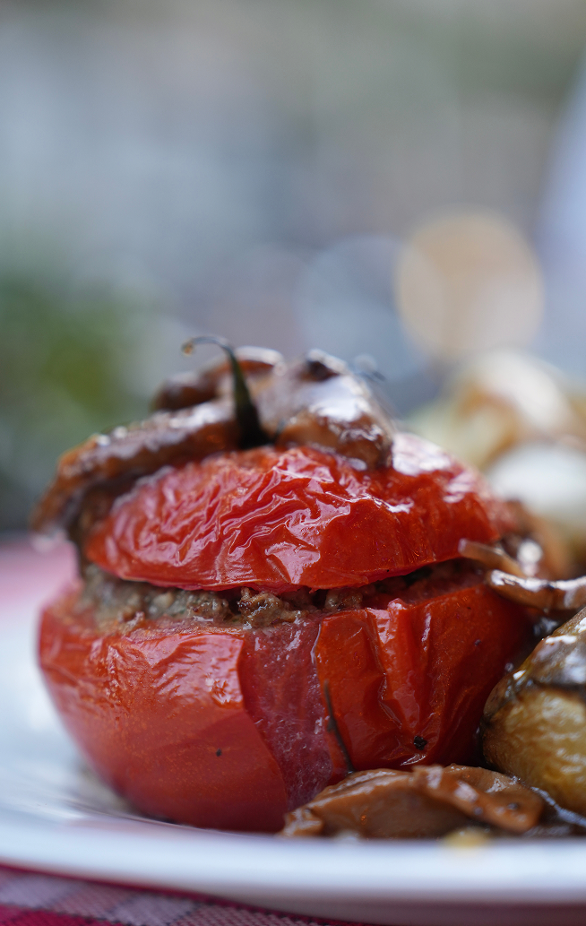 TOmates farcies chez alain